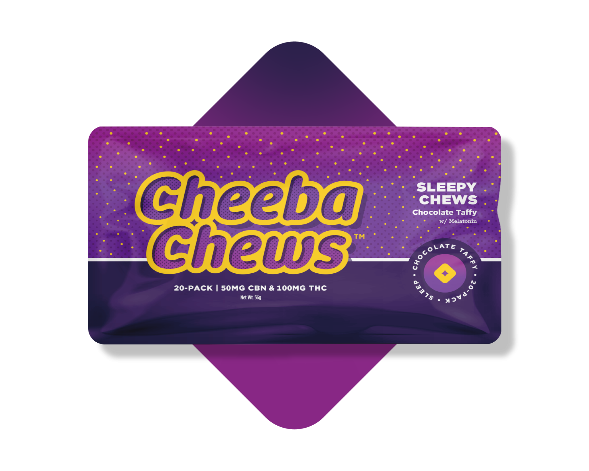 Mixed Fruit Sours - Cheeba Chews Baked Taffy
