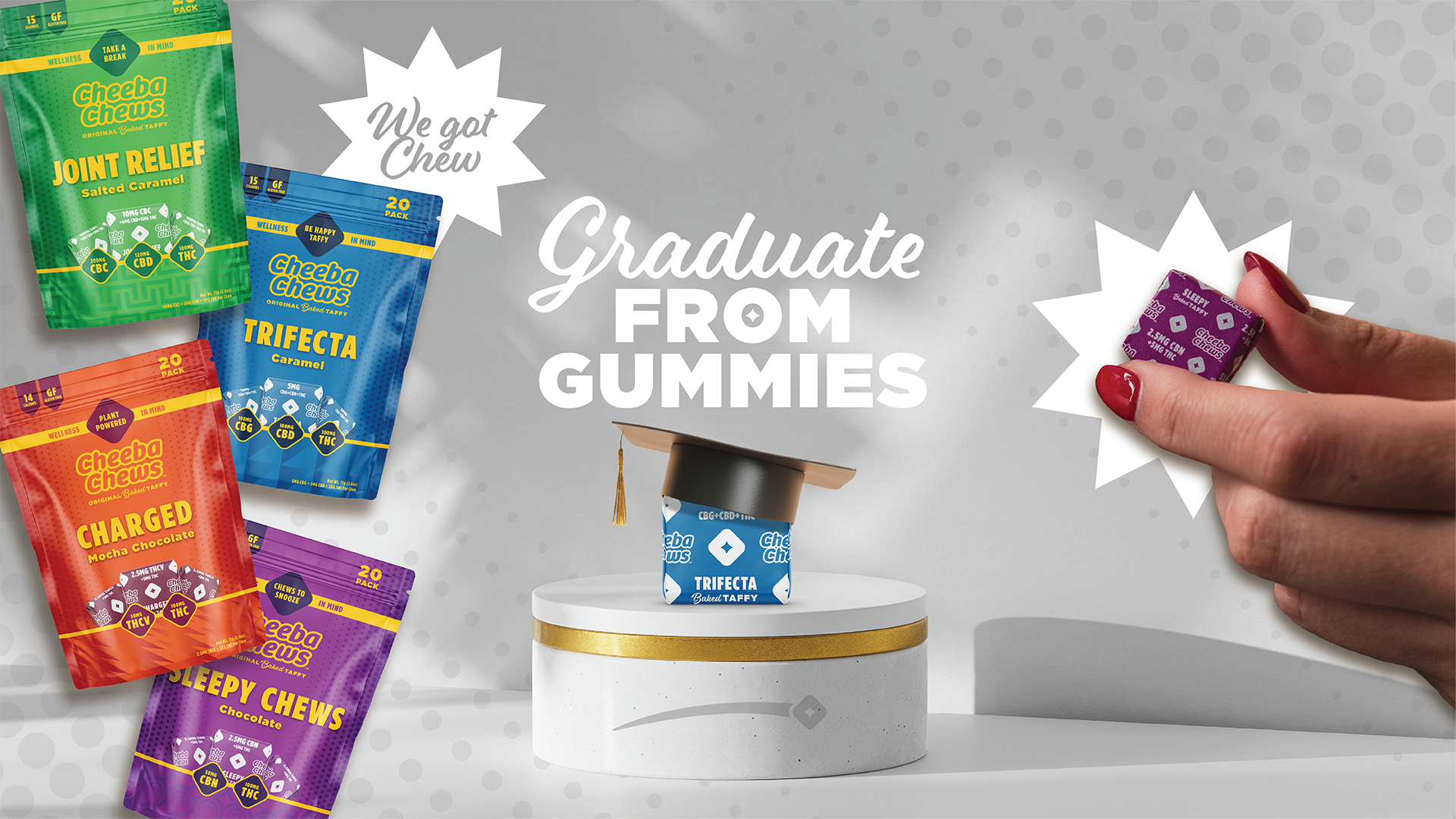 Cheeba Chews help you graduate from child-like gummies